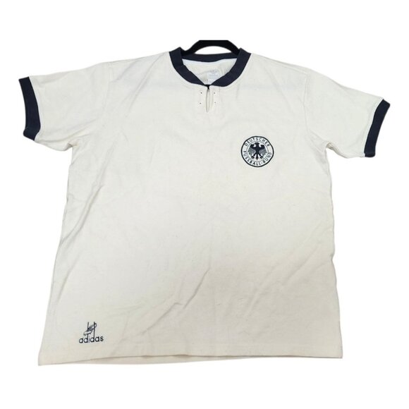 Authentic Adidas Germany National Team retro football jersey Size 2XL - Picture 2 of 13